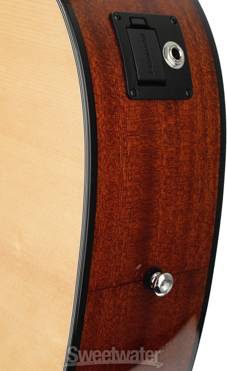 Fender CC-60SCE Acoustic-electric Guitar - Natural