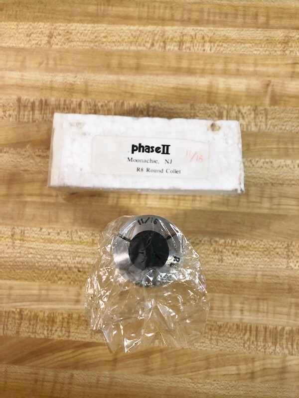 11/16" R8 Collet Phase II