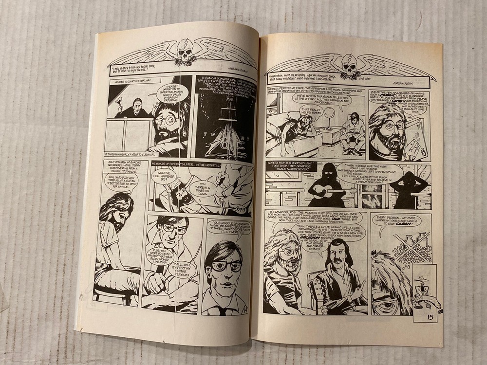 Rock N Roll Grateful Dead 47 Comic Book