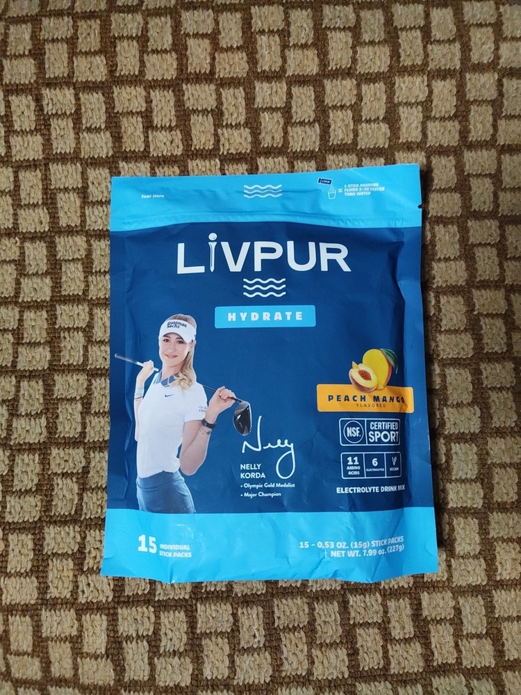 Livpur Hydrate Peach Mango (15 Sticks)