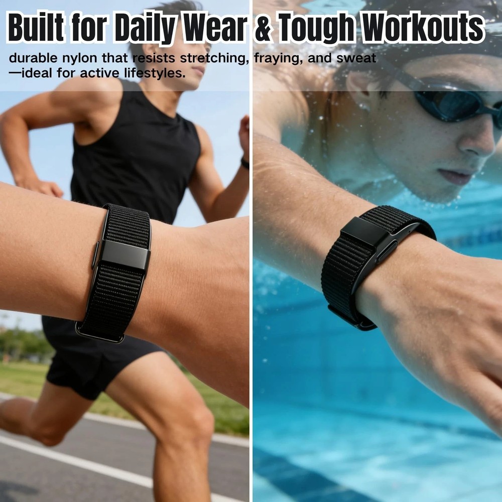 Nylon Loop Compatible with Hume Band, Nylon Replacement Strap, Soft Adjustabl...
