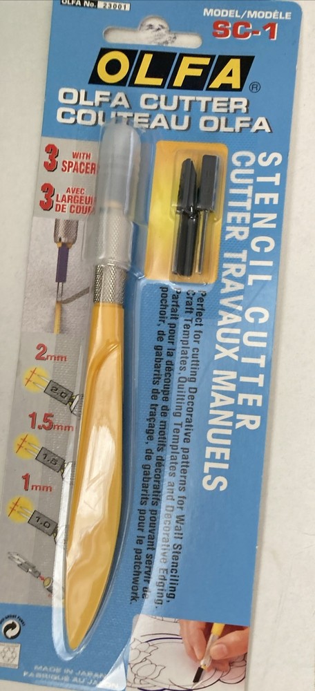 Olfa Stencil Cutter With Spacers SC-1