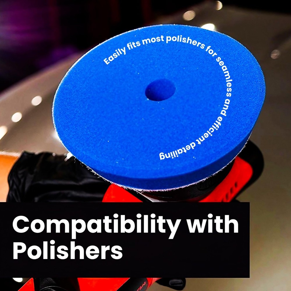 Maxshine 5” Universal High Pro Cutting Foam Pad – Compatible with DA & 5"