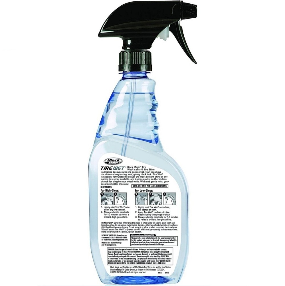 Black Magic Tire Wet, 23 fl oz