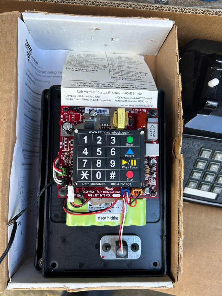 New Rath Microtech 2100-956 Elevator Phone