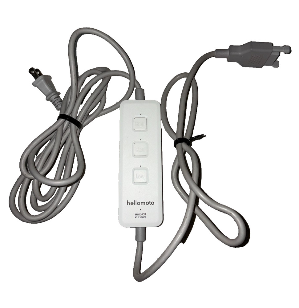 HelloMoto 4-Prong 180W Control Replacement Heating Pad Control HP180B-2025