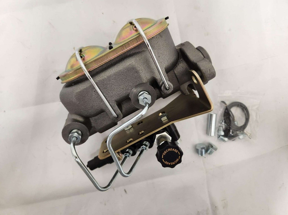 Universal Manual or Power Master Cylinder Kit Adjustable Proportioning Valve Kit