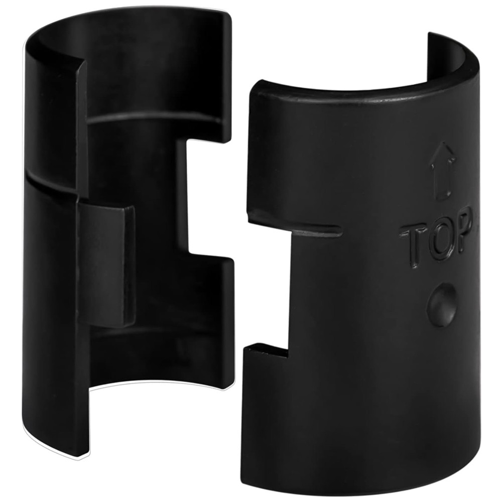 ABS Shelving Clips for Thunder Group, Alera - 24 Pack, Black