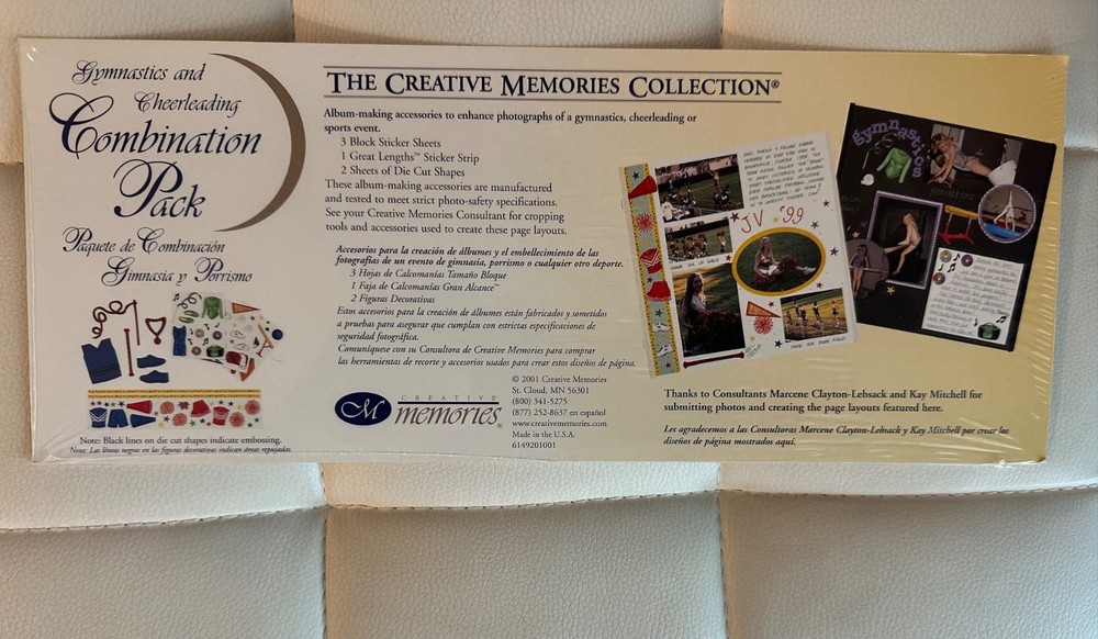 CM Combination Pack of Die Cuts & Stickers