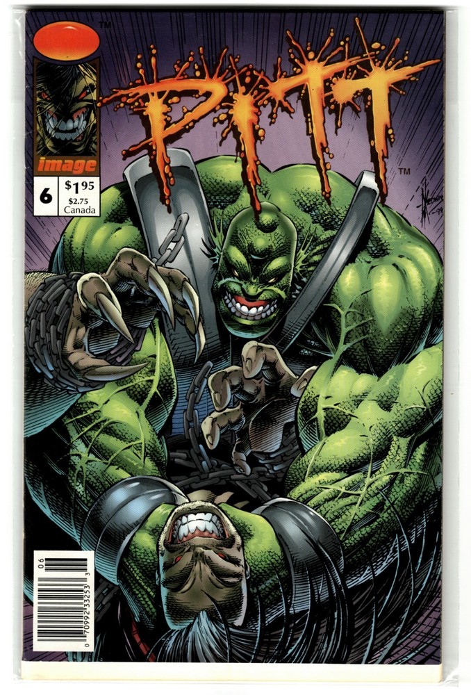 PITT #6 - Newsstand - Image 1994 Comic Book