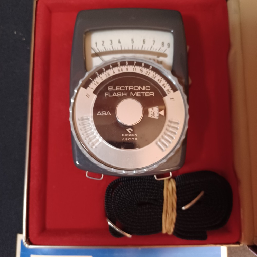 Vintage Gossen - Ascor Electronic Flash Meter
