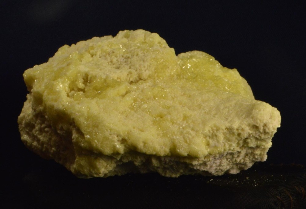 #9999 Sulfur Crystals on Matrix - from Mexico or Nevada