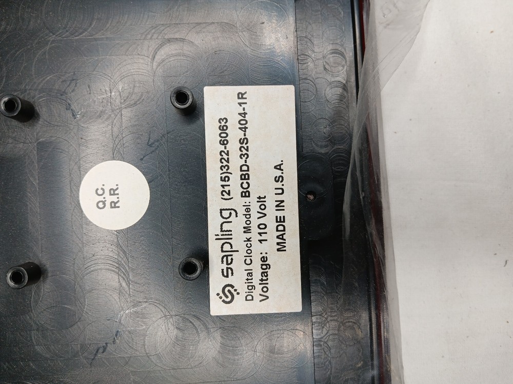 Bogen BCBD-32S-404-1R Clock *Wrong Box*