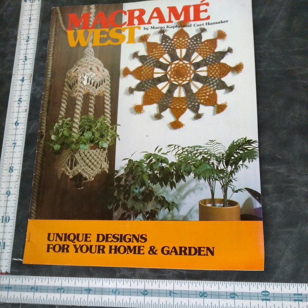 Macrame West 12 Projects  by Margo Kaplin Macrame Patterns