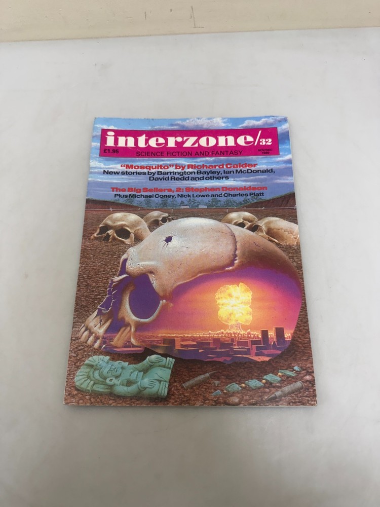 interzone 32 book magazine f154
