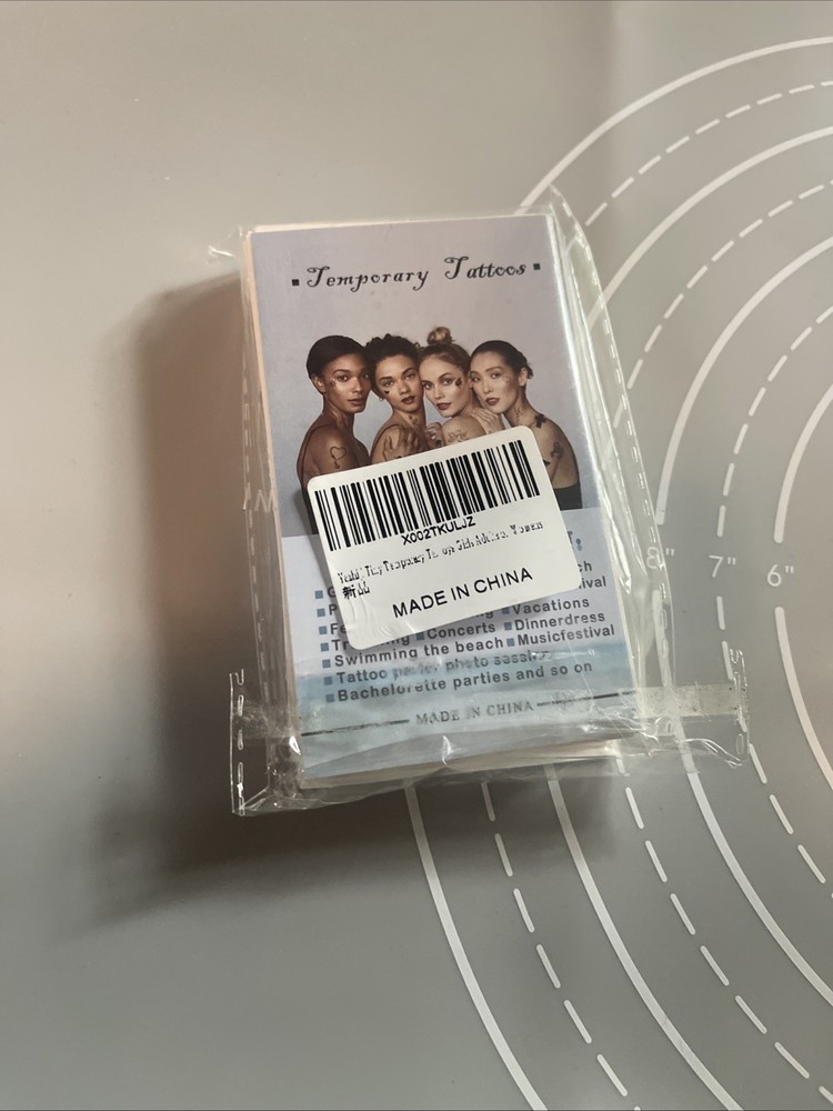 Temporary Tattoos Pack Of 60 Cards