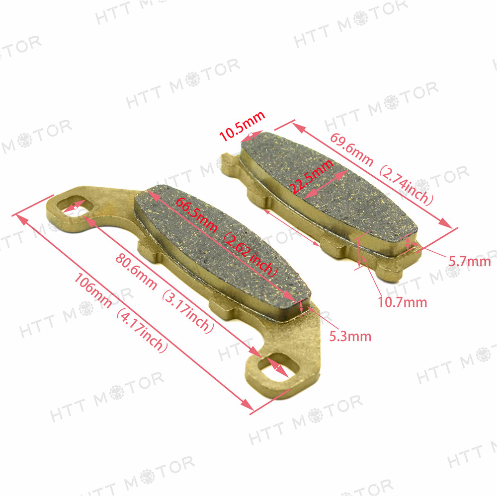 HTTMT Disc Brake Pad Set For KAWASAKI-FA141