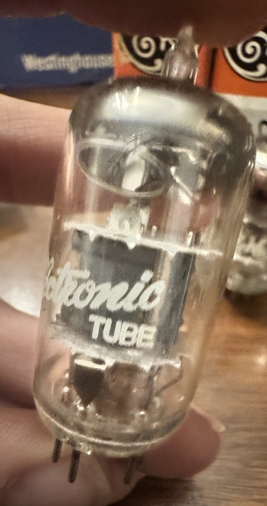 6CL8A General Electric NOS AUDIO TUBE
