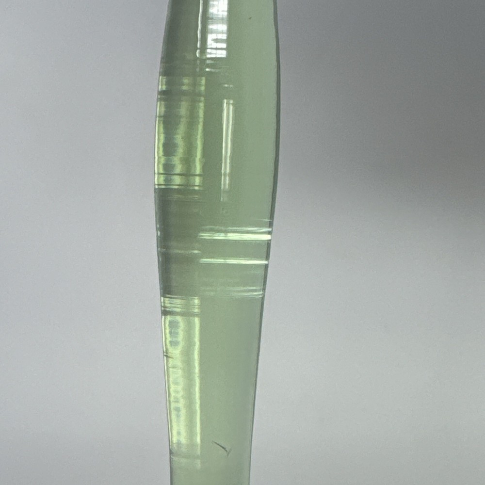 Vintage 5" Green Stemmed Wine Glass
