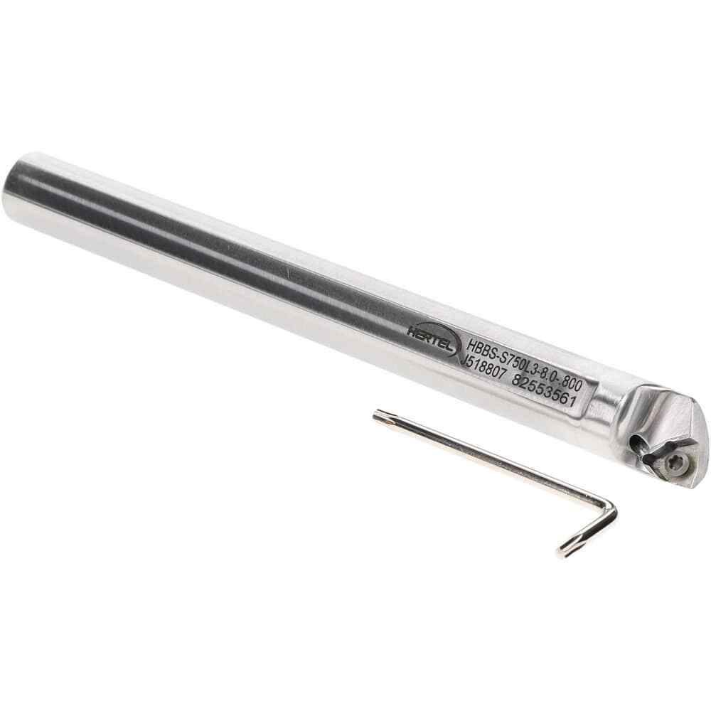 Hertel 0.8" Min Bore, 3" Max Depth, LH HBBS Indexable Boring Bar (H08614950)