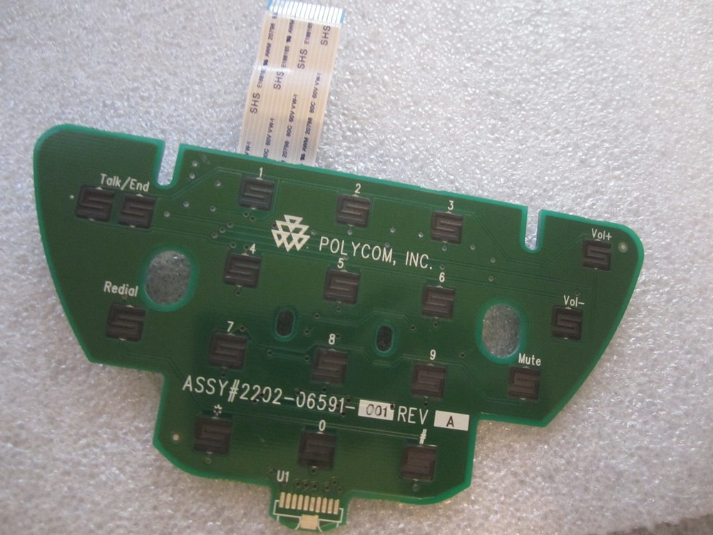 POLYCOM 1380-06591-001 Dial Control Board assembly--FAST SHIPPING!!!