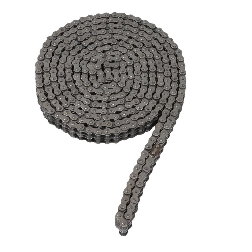 10 FT #35-2 Double Strand Roller Chain Set Includes 2 Connecting Links