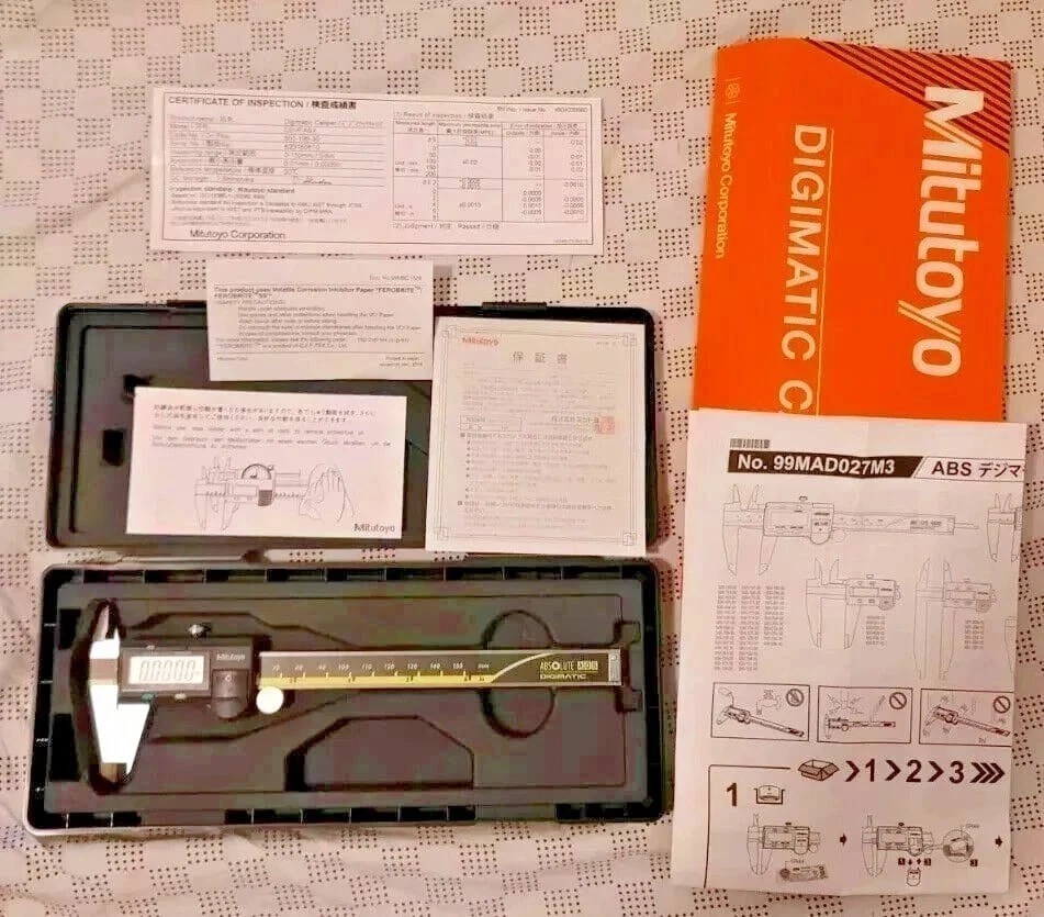 Mitutoyo Digimatic 0-6 inch Digital Vernier Caliper
