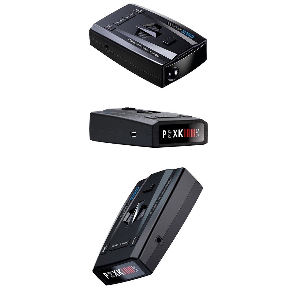 Long Range Radar Detector Vehicle Speed Alarm System Front Rear Detection For Ca