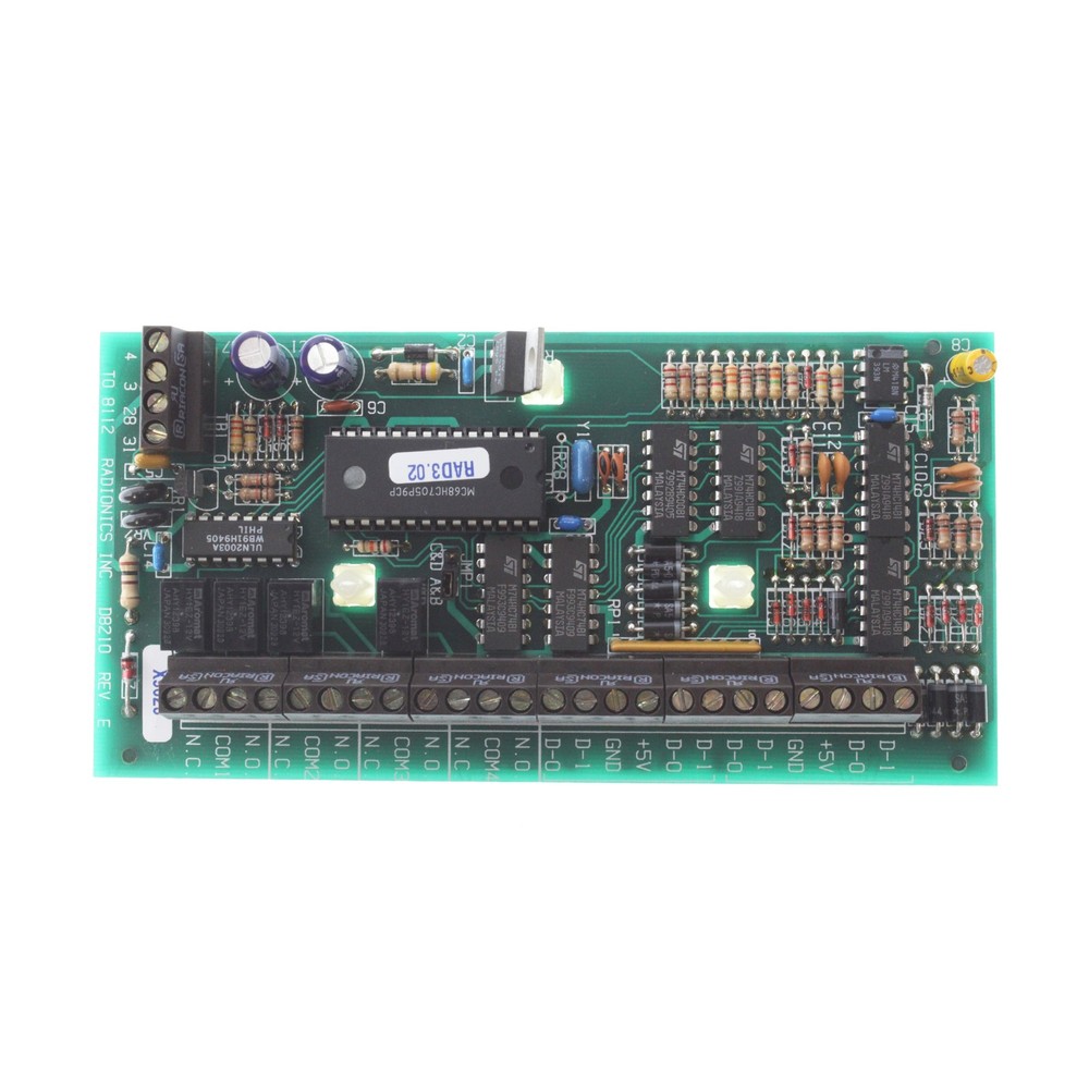 RADIONICS D8210 WEIGAND CARD READER INTERFACE MODULE