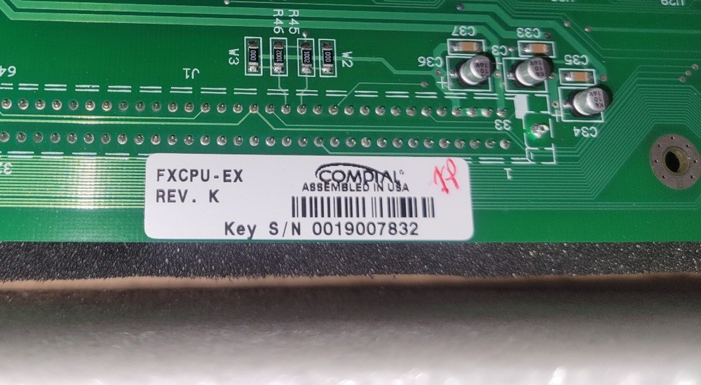 Comdial FXCPU-EX Processor Board
