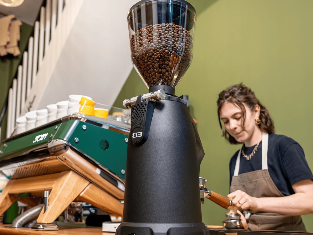 MACAP SUPRA Professional Espresso Grinder | On-Demand Flat Burr Coffee