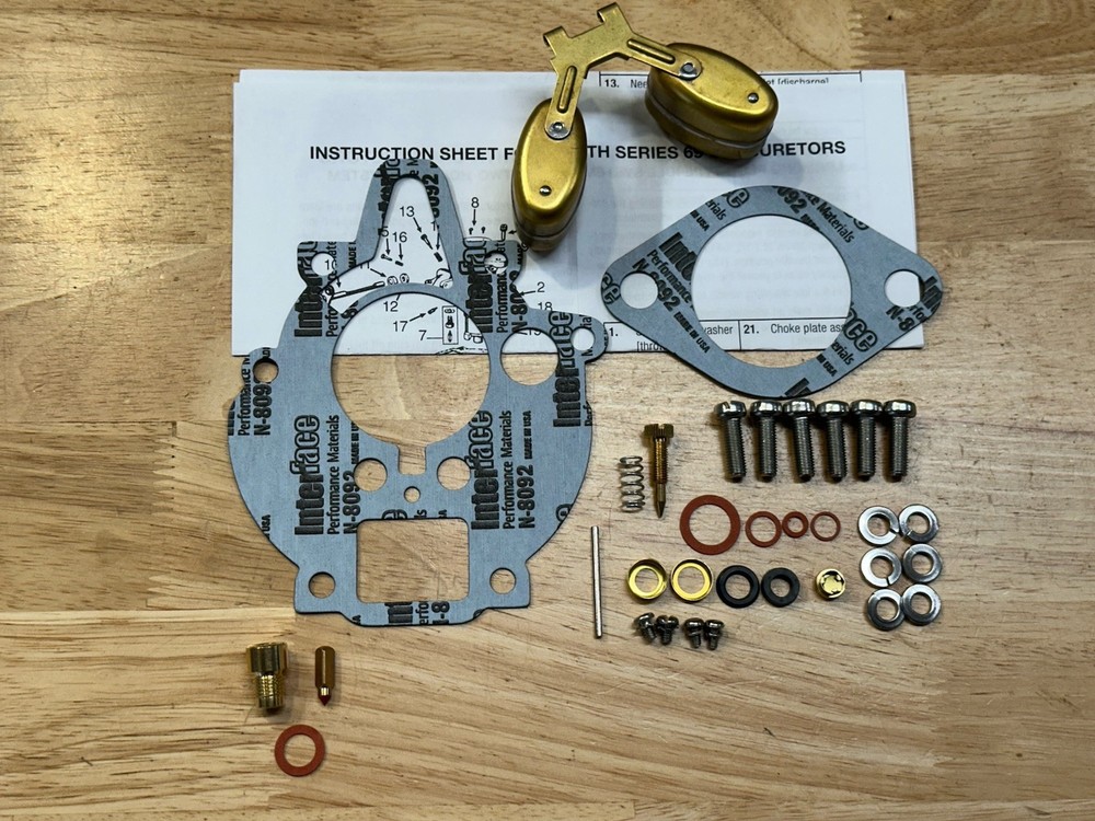 John Deere 3010 3020 Zenith Basic Carburetor kit with Float