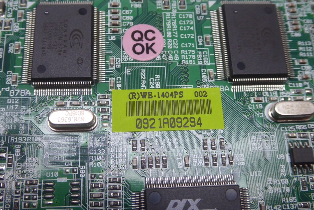 Video & Audio Computer Card WE-1404PS 002