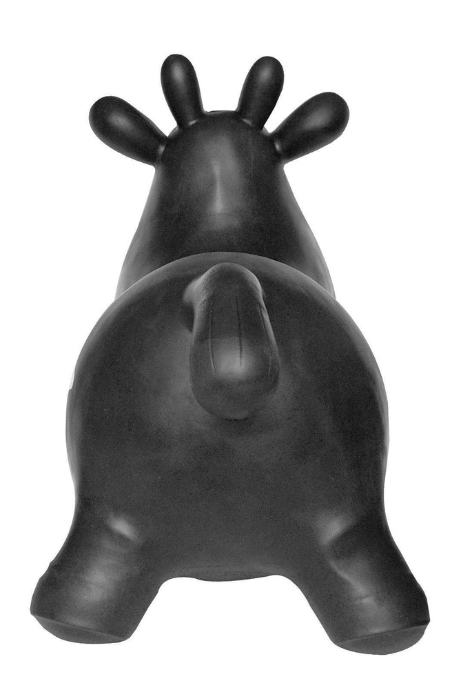 Black Cow Bouncy Hopper Toy