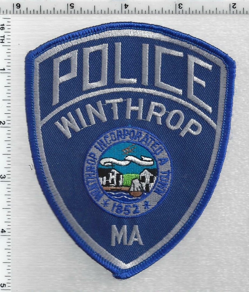 Winthrop Police (Massachusetts) 2nd Issue Shoulder Patch