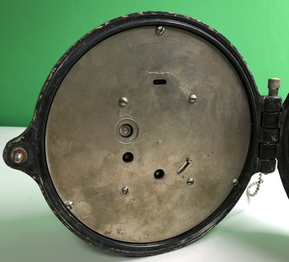 US Navy MARK I - DECK CLOCK 1942 Seth Thomas Bakelite Exterior
