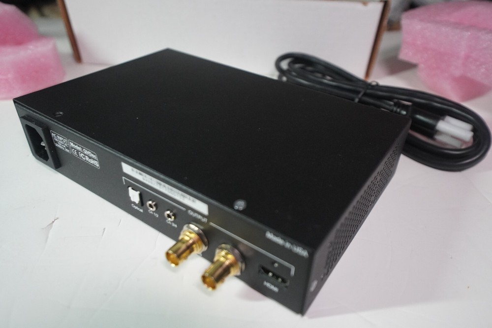 QVIDIUM QVDEC HD SDI DECODER w/ARQ Composite, HDMI, (black box)