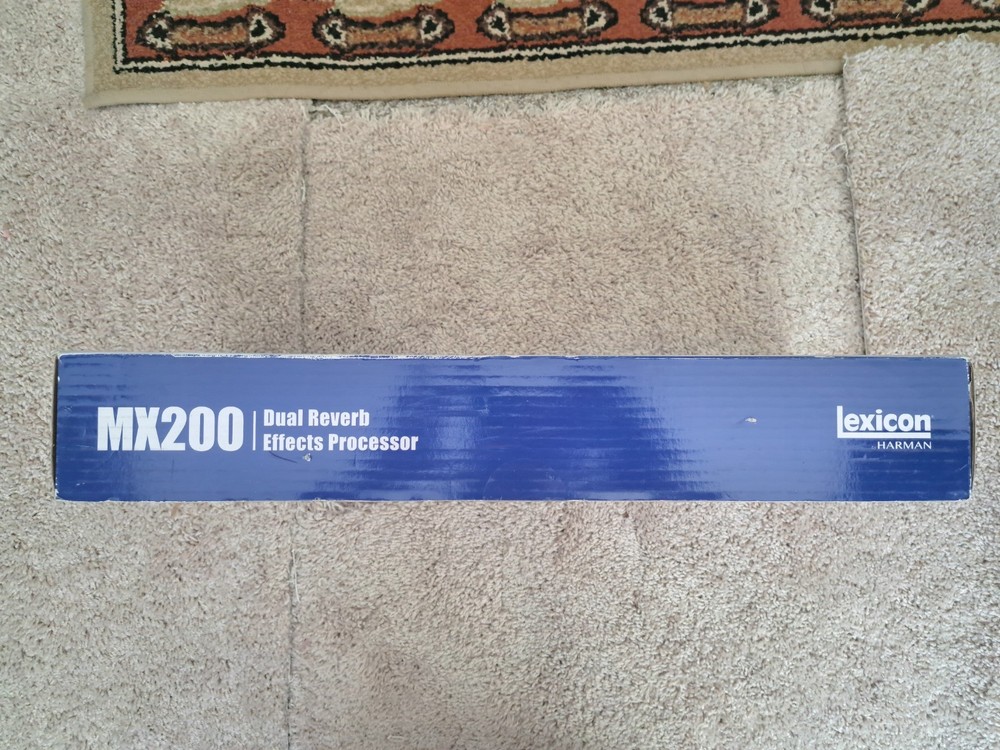 Lexicon MX200 Dual Reverb Effects Processor Rack Mount Mint