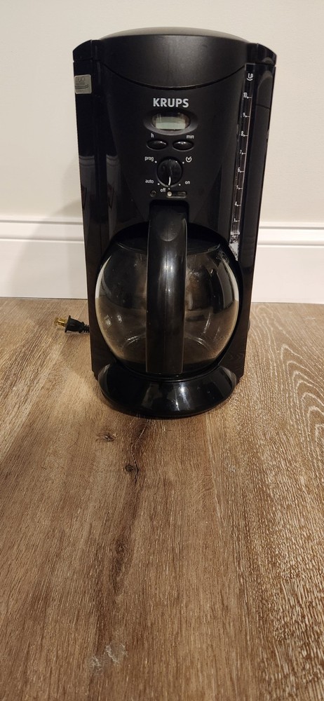 Krups - Duo Filter - Coffee Maker - 10 Cup - Black - 467