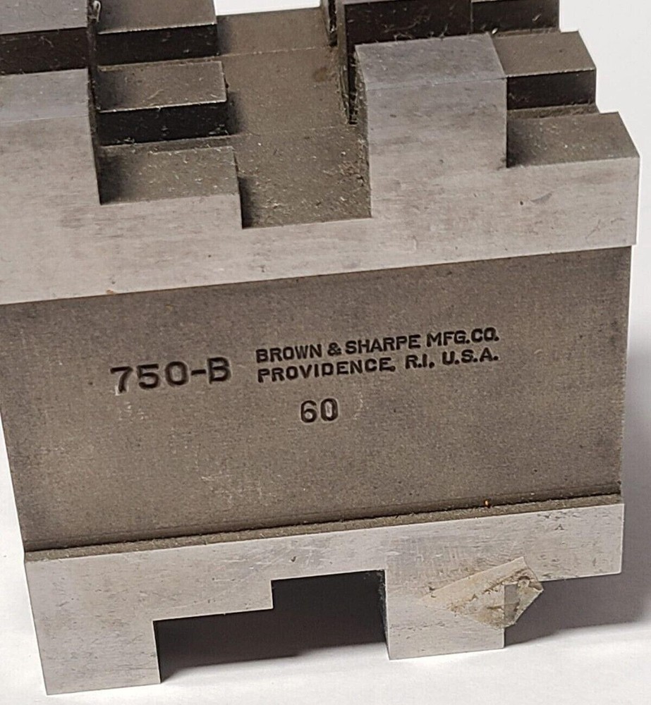 Brown & Sharpe 750-B V-Block Set