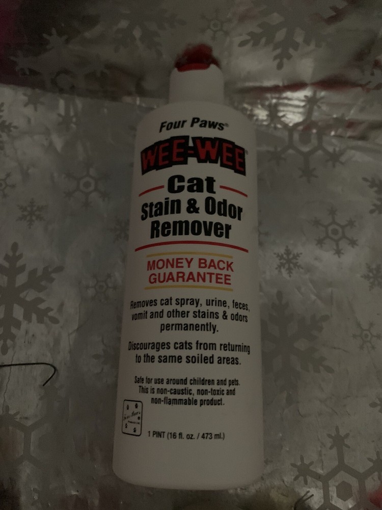 ❤️WEE WEE CAT ~ STAIN & ODOR REMOVER 1 Pint (16 Fl Oz)