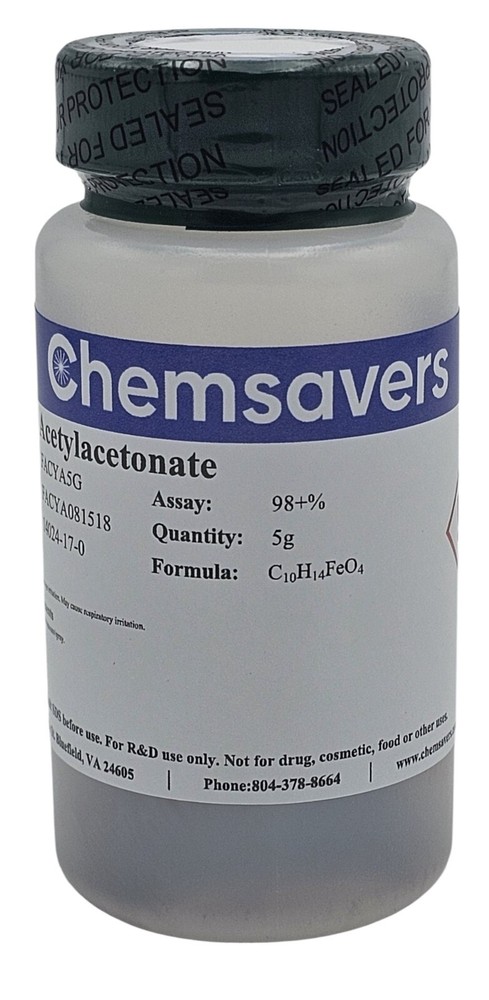 Ferrous Acetylacetonate, 98+%, 5g