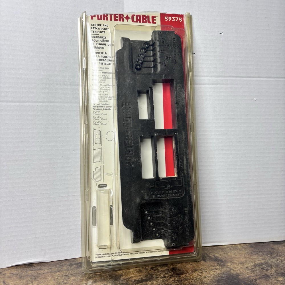 Porter Cable Strike And Latch Plate Template New