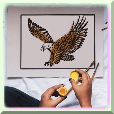 DIY Silk Screen Kit with 2 Self-Adhesive Mesh Sheets