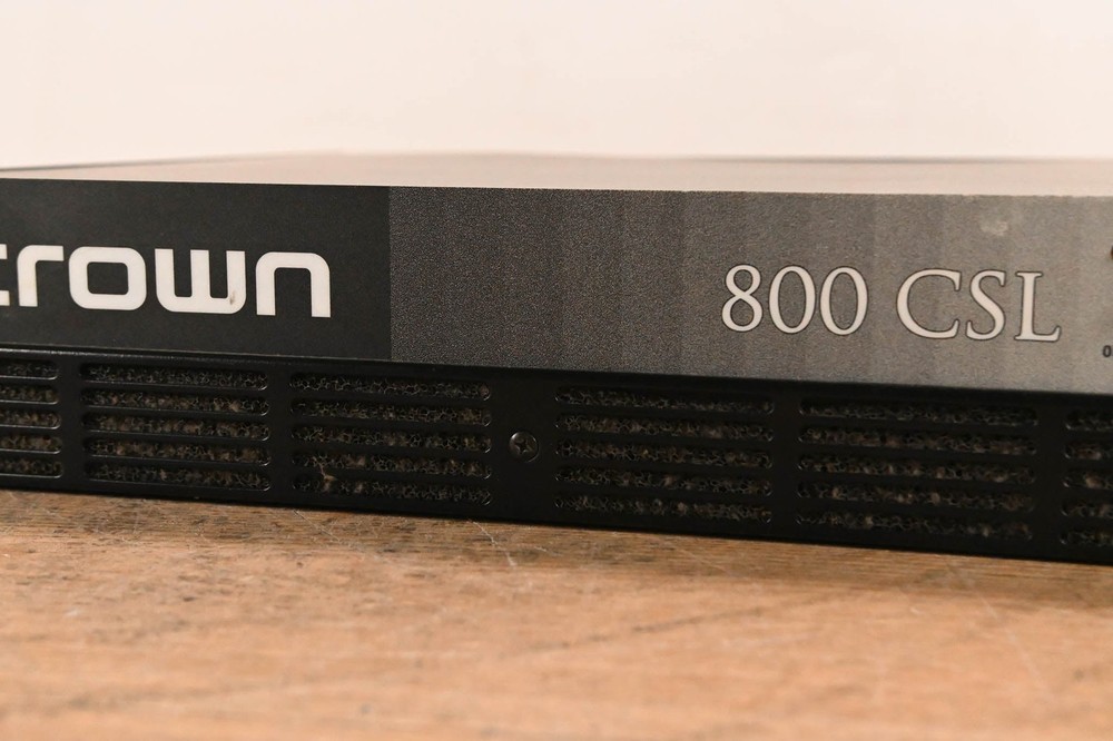 Crown 800 CSL 2-Channel Power Amplifier CG01PG1