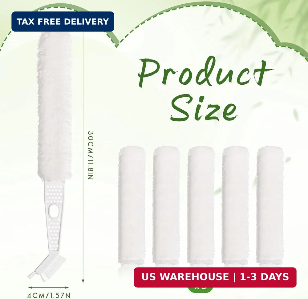 Air Conditioner Cleaner Set Mini Split Cleaning Kit Under Fridge Cleaning Tool W