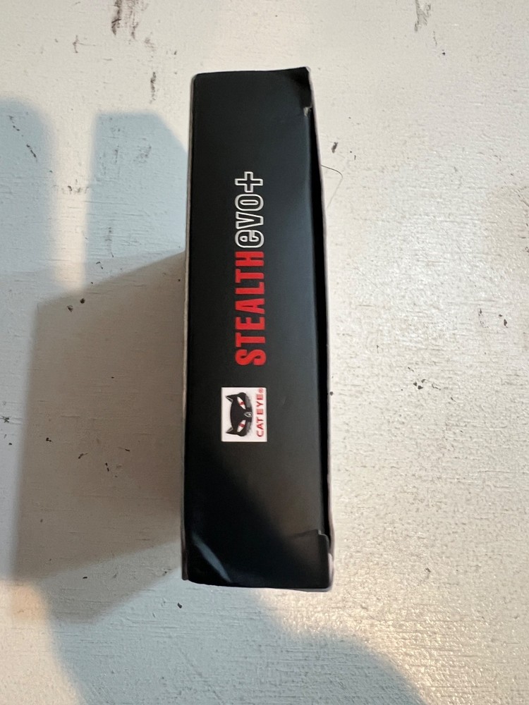 CatEye CC-GL51 B Stealth Evo+ Cycling Computer Speedometer Wireless Power Meter
