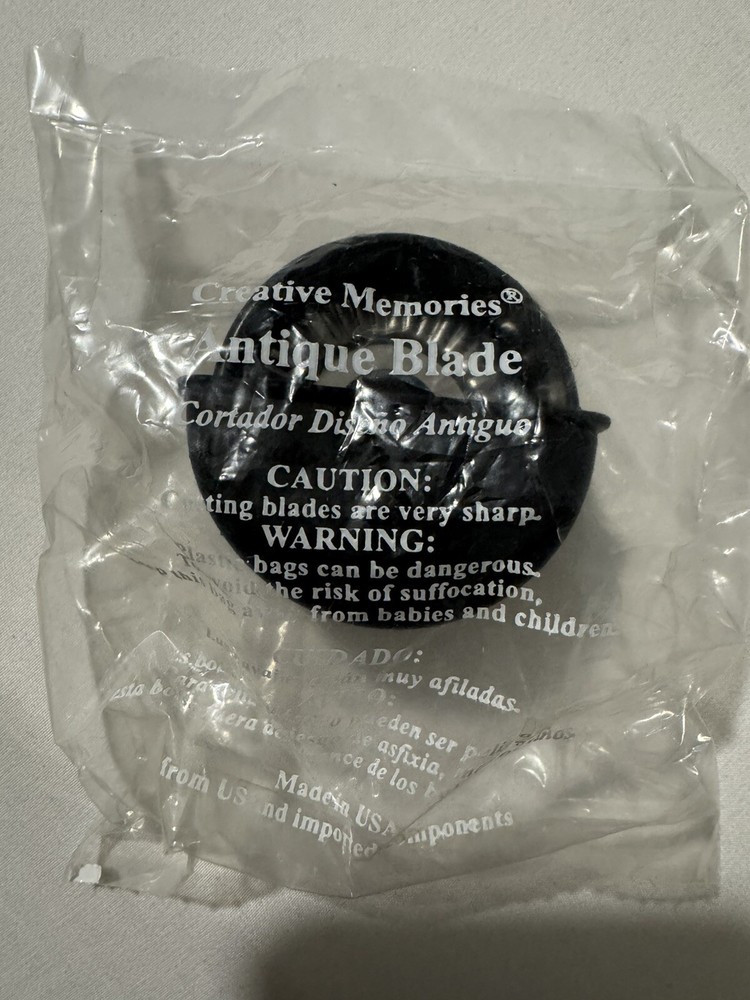 Creative Memories Antique Rotary CUTTING BLADE Cutting System Tool