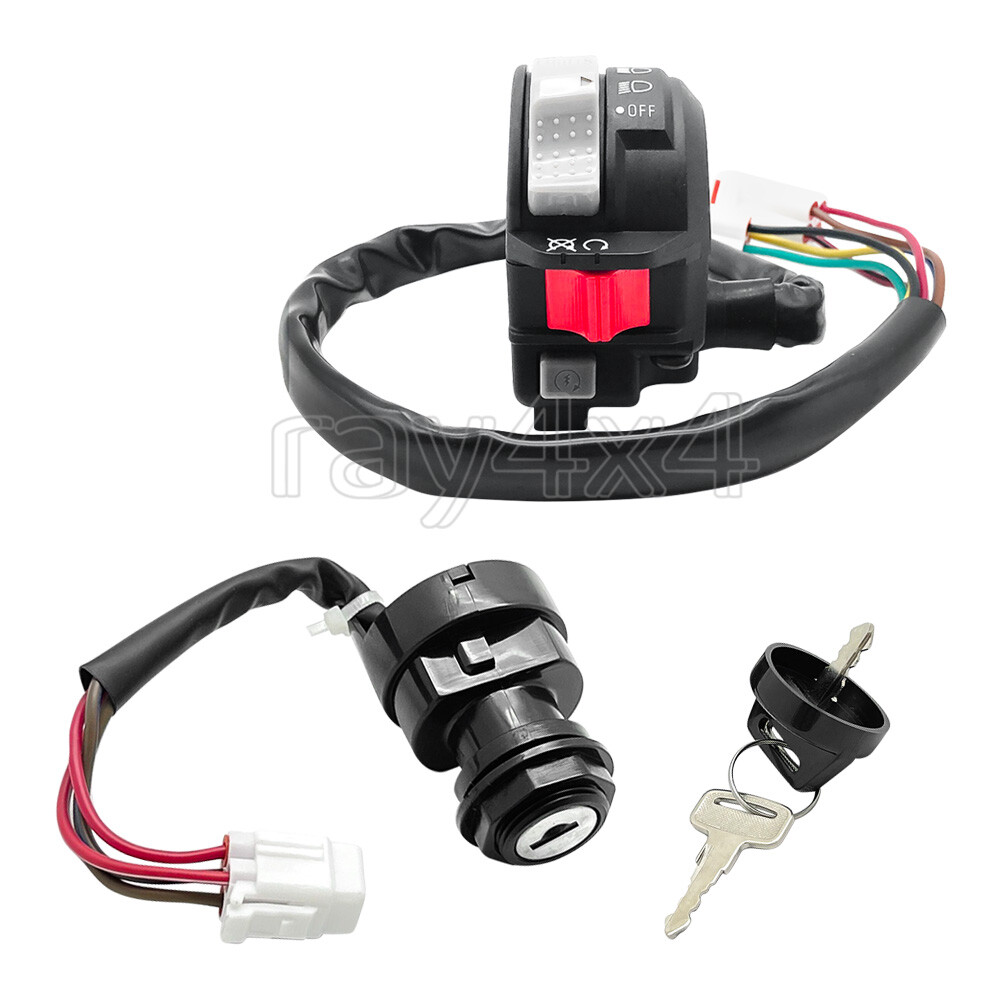 Start Stop Headlight Switch & Ignition Key Switch for Yamaha YFZ450 2006-2013