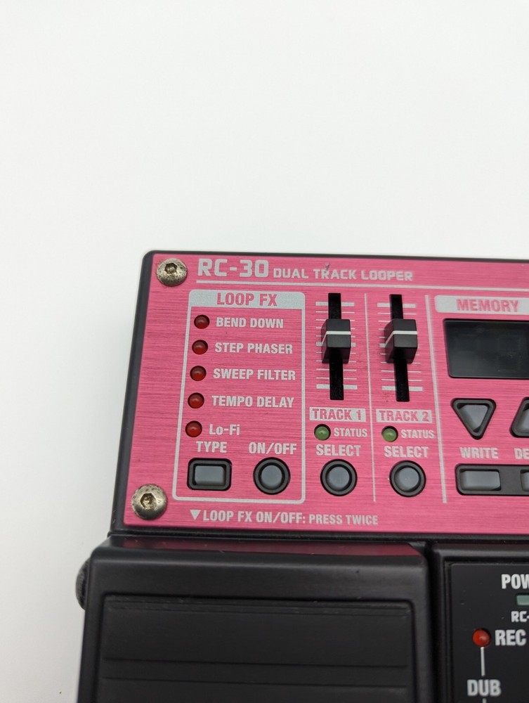 Boss RC-30 Loop Station Guitar Effects Pedal Work Tested, Good